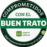 Sello Comprometidos con el Buen Trato — ACHS Seguro Laboral, Ley N° 20.643